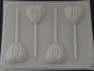 131x Vagina Heart Chocolate or Hard Candy Lollipop Mold